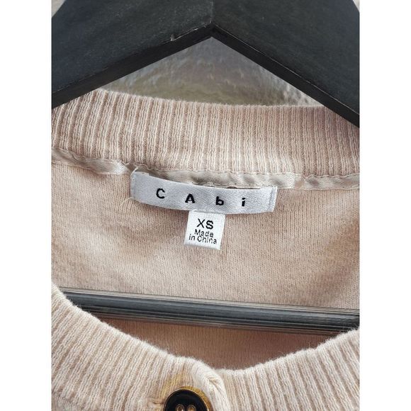 CAbi Pink Button-Up Cardigan - Picture 8 of 8